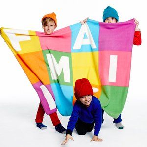 NOVOGRATZ + OLD NAVY | FAMILY BLANKET THROW NWT